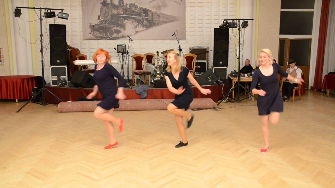 Cabaret - 1, 2, 3 (Elena Brazhnik, Olena Rudenko and Ira Ishchuk at Swinglandia 2016)