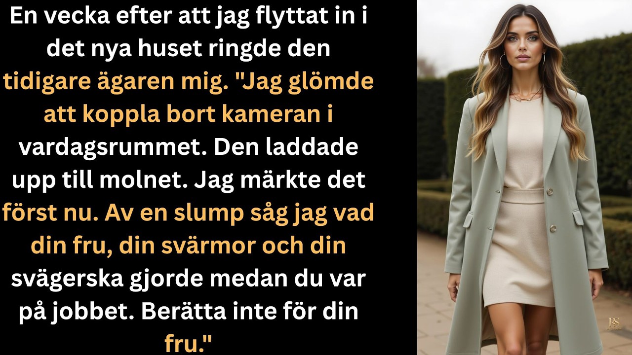 ”Det finns en kamera i ditt vardagsrum”, sa den förra ägaren i telefon. ”Den har spelat in allt. Kom ensam. Säg inte till din fru.” Jag trodde att han var galen. Sedan visade han mig filmen. Där...
