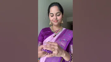 Rachana Youtubeshorts Grwm Varalakshmivratham Saree Reels Rachanaofficial Swarnakamalam 