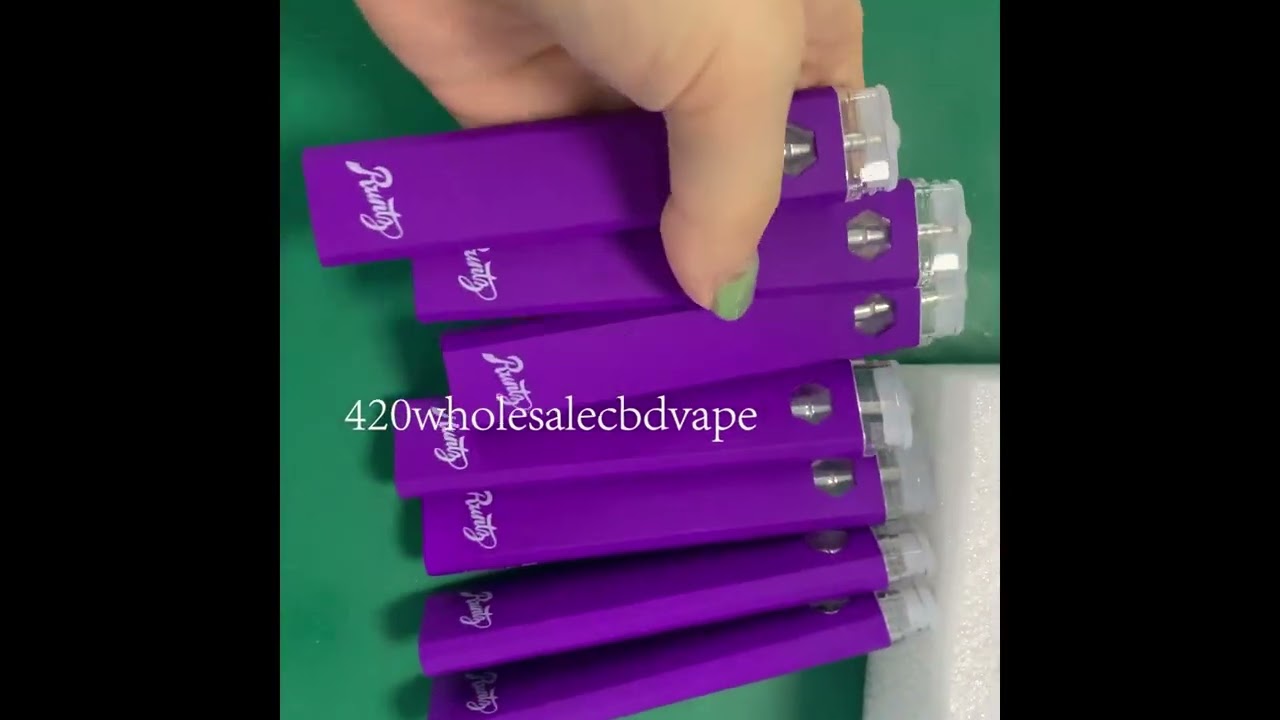 Runty Runtz Litty live resin THC disposable vape 1g empty with packaging