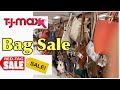 TJ MAXX BAG SALE SHOPPING | RED TAGS AND YELLOW TAG