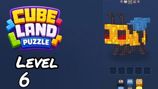 Cube Land Puzzle Level 6 Walkthrough