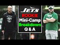 Jets rookie minicamp breakdown  q  a