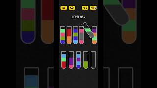 Water sort puzzle level 934