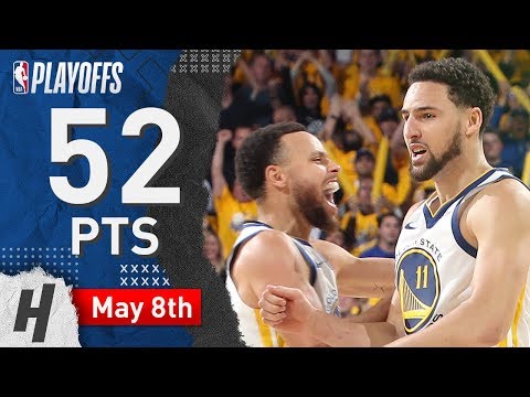 Stephen Curry & Klay Thompson Game 5 Highlights vs Rockets 2019 NBA Playoffs – 52 Pts Combined!