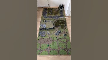 Biggest. Board. Ever. Modular Terrain. #wargaming #tabletopgames #terrain #miniatures #dnd