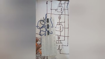 EXPERIMENT ON ASYNCHRONOUS 3 BIT UP/DOWN COUNTER#btech #lab #polytechnic