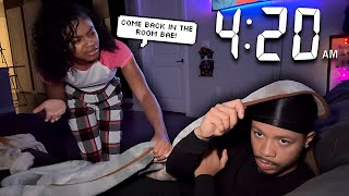 Sleeping On The Couch Prank On Gf