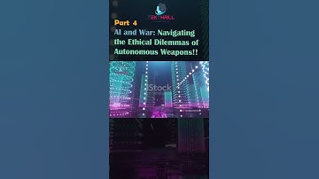 AI and War: Navigating the Ethical Dilemmas of Autonomous Weapons! Part 4 #ai #trending #viral