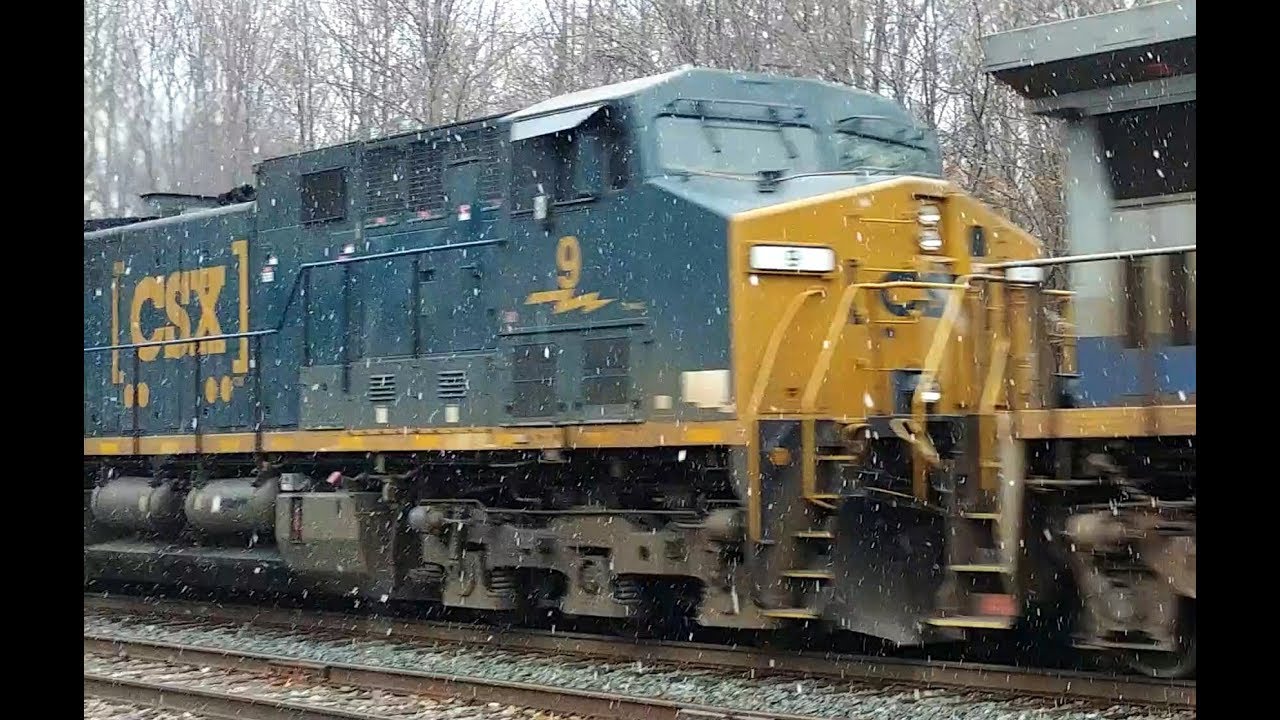 CSXT 7886, 9, & 145 leading Q388 @ Sheridan, NY - YouTube