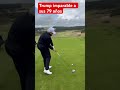 ¡TRUMP IMPARABLE! Muestra Energía y Clase Jugando Golf en Escocia (79 Años y Ganando)