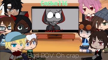 MCYT react (part 2 of the Dream SMP War and The Fall reaction)  || Gacha Club || CREDITS IN THE DESC