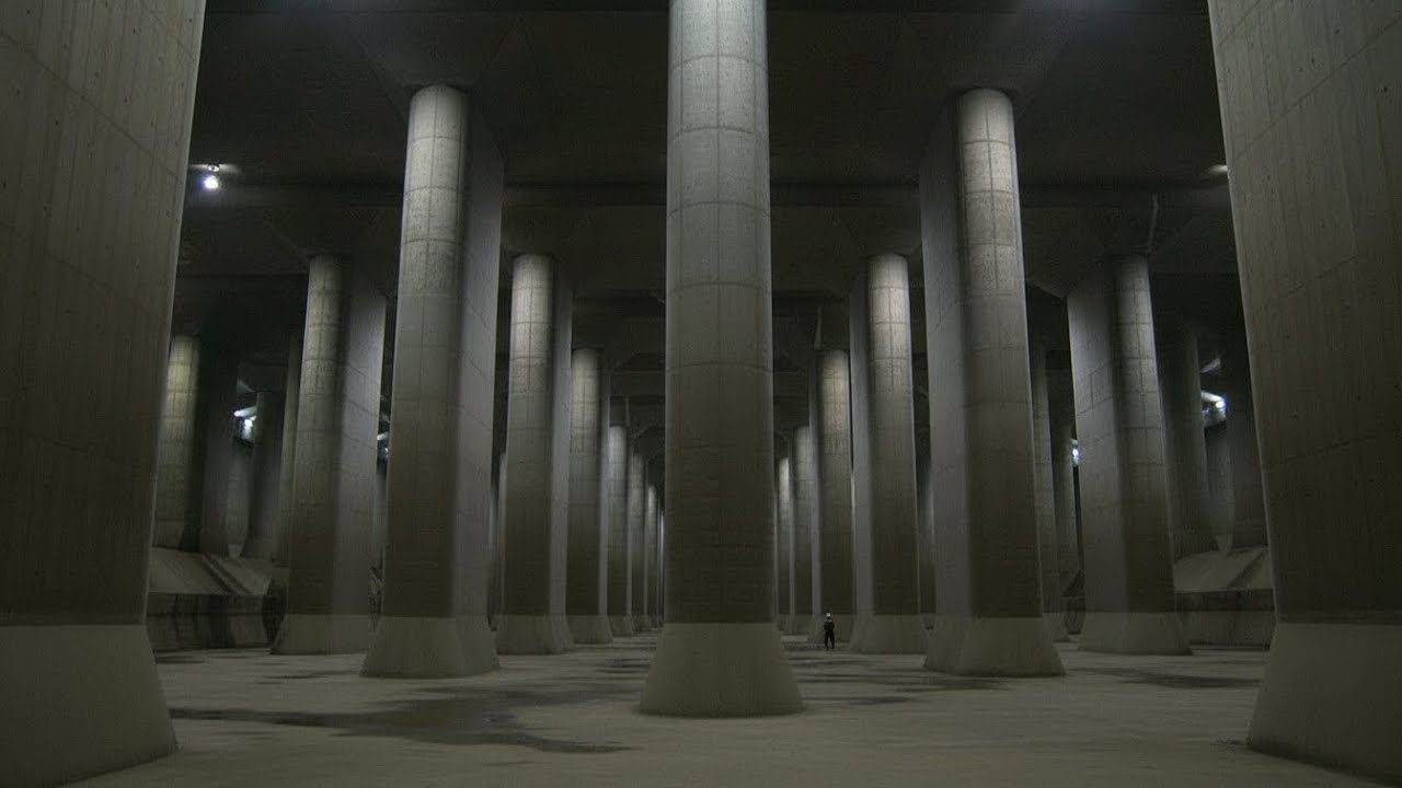 Inside Tokyo’s Underground Flood Control System — Engineering Beneath the City