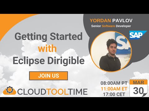 Getting Started with Eclipse Dirigible | Cloud Tool Time | Yordan Pavlov