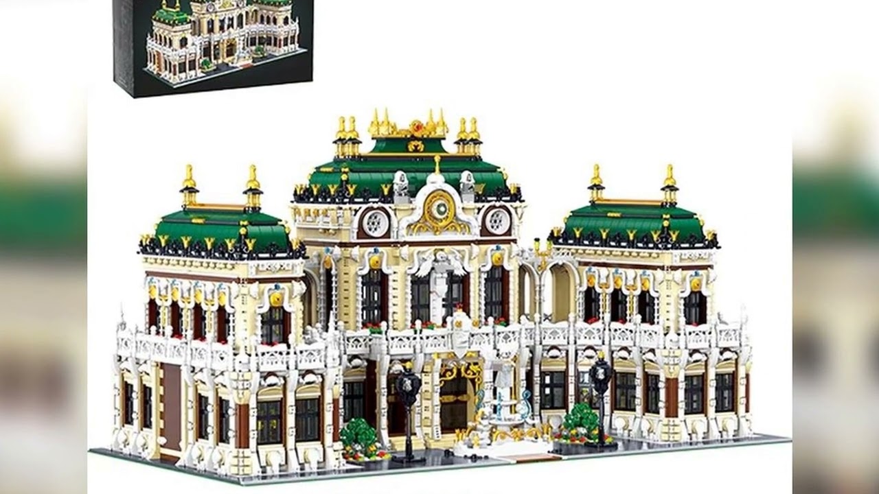A must-have product! 11930PCS MOC Luxurious Grand Palace Building Blocks Idea Street View Modular