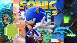 Sonic colors android! (All acts 1-2) Dolphin emulator Gameplay