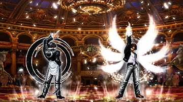 God Iori-ON VS Legend W.F Kyo Final [Request Match] KOF MUGEN