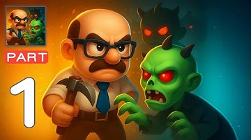 Jerry Safe House - Gameplay Walkthrough Part 1 - Dig build battle survive (IOS, Android)