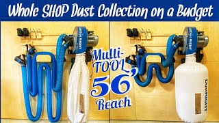 How To Install WHOLE SHOP Dust Collection Plus A Few Other Shop Upgrades!