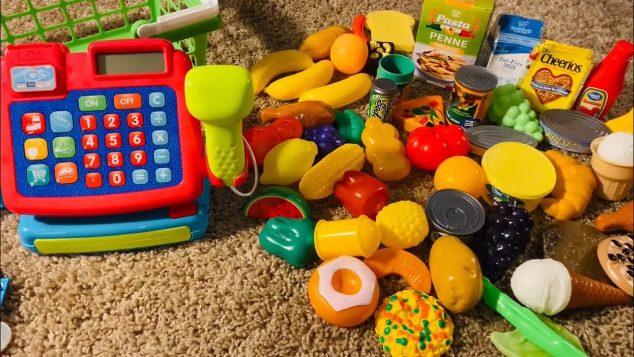 Satisfying Cash Register in a Supermarket ASMR!