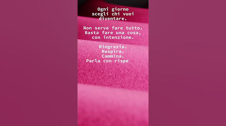 Non Dimenticare Di Fare Questo