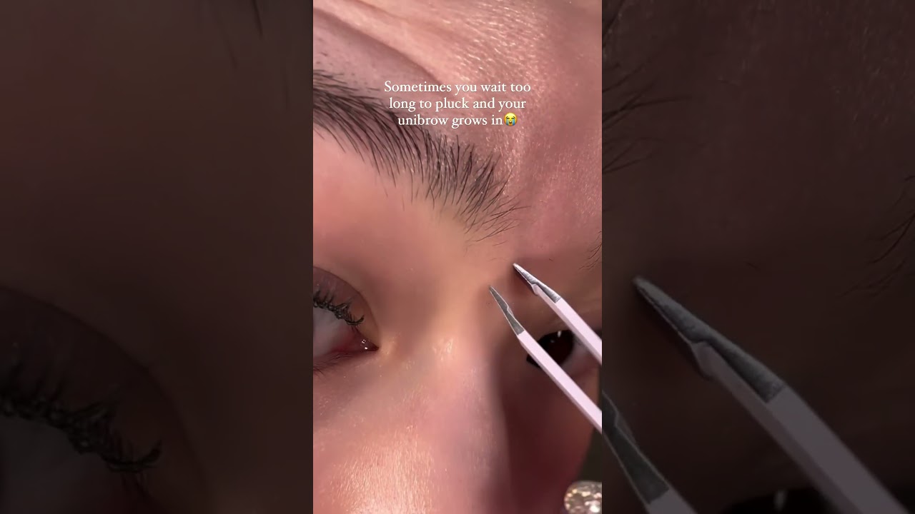 I have a unibrow 😭