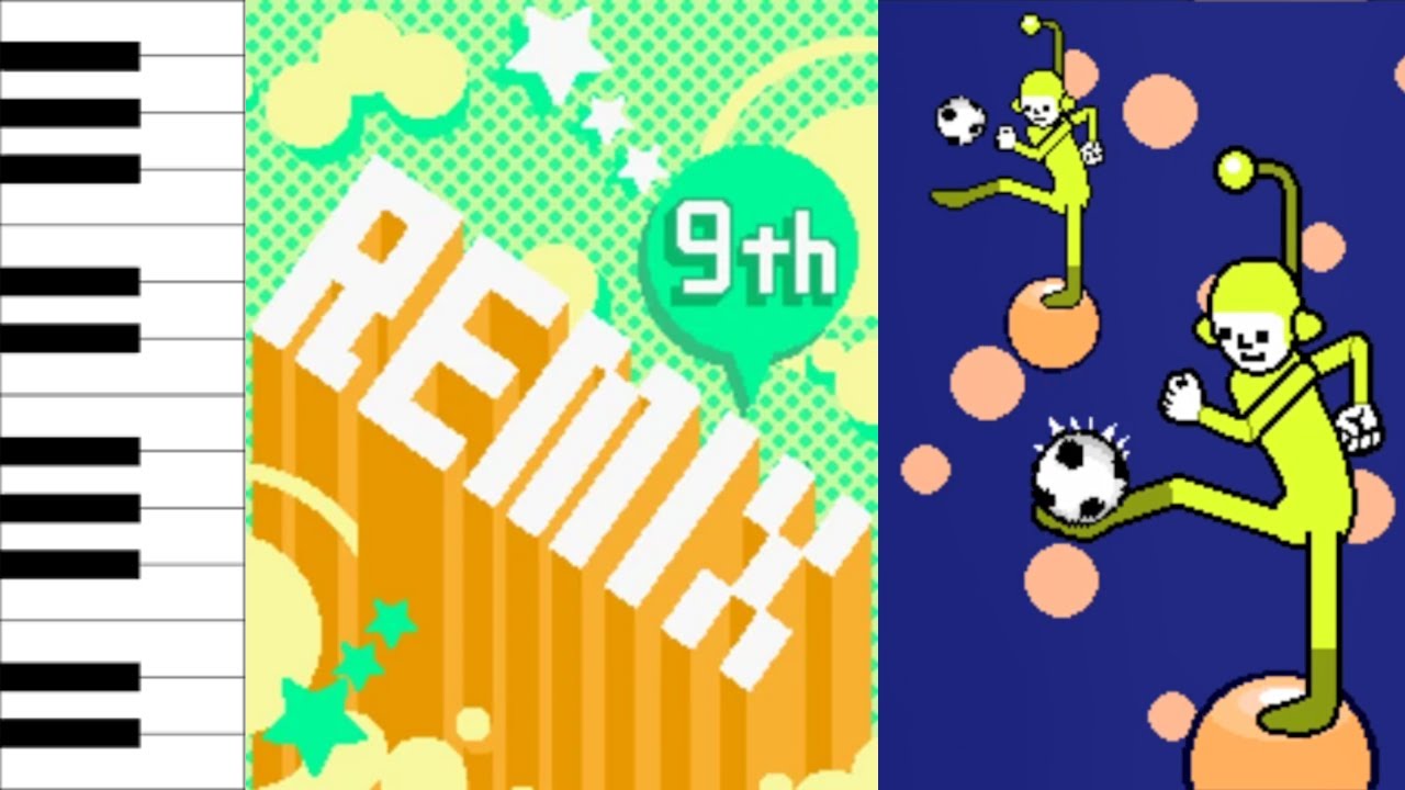 Remix 9 (Rhythm Heaven) On Piano