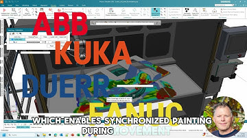 🎨 Process Simulate Paint Simulation — Coating Thickness, Spray Patterns & UR3e Demo! 🌈✨