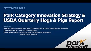 Athlete Statistics Innovation and Demand: Insights from the Q3 USDA Hogs & Pigs Report