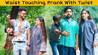 Waist Touching With Twist Prank On Cute Girl's | @SocialTvPranks