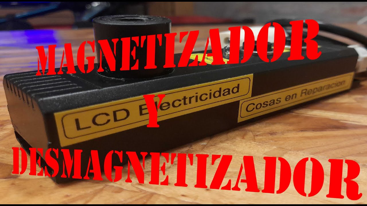 IMANTADOR MAGNETIZADOR DESMAGNETIZADOR PARA DESTORNILLADORES