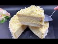 Torta in 5 minuti! Tutti cercano questa ricetta! Torta che si scioglie in bocca! Torta d'angelo