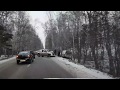 Авария на Свободном 13.11.2017 Район Академ городка.