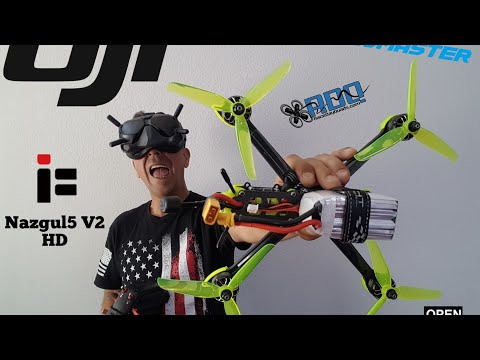 Iflight Nazgul5 V2 and DJI V2 FPV Activation and my fix to bind!!! (flight chase video at end)