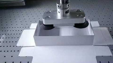 Fully automatic rigid box making line Korea