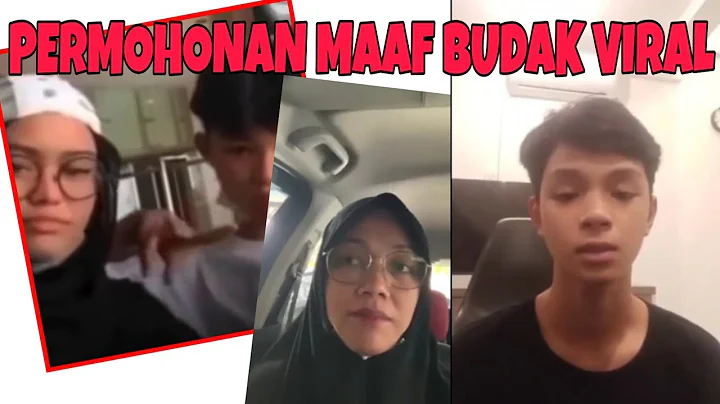 BUDAK VIRAL SUDAH MINTA MAAF