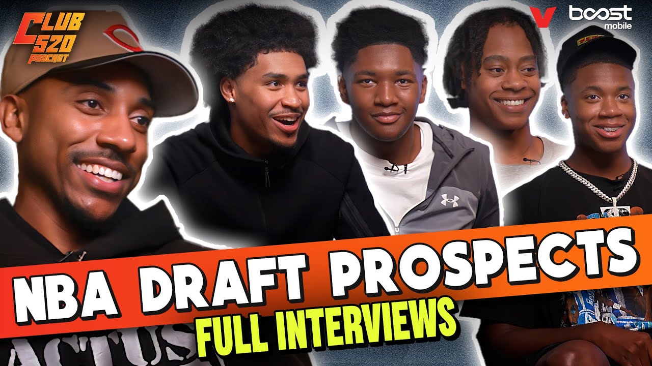 Jeff Teague interviews Dylan Harper, Derik Queen, Tre Johnson, Thomas Sorber ahead of NBA Draft