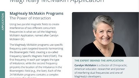 MagHealy Training (July 19, 2023)(English) - MagHealy McMakin Module - with Alexander Diehl