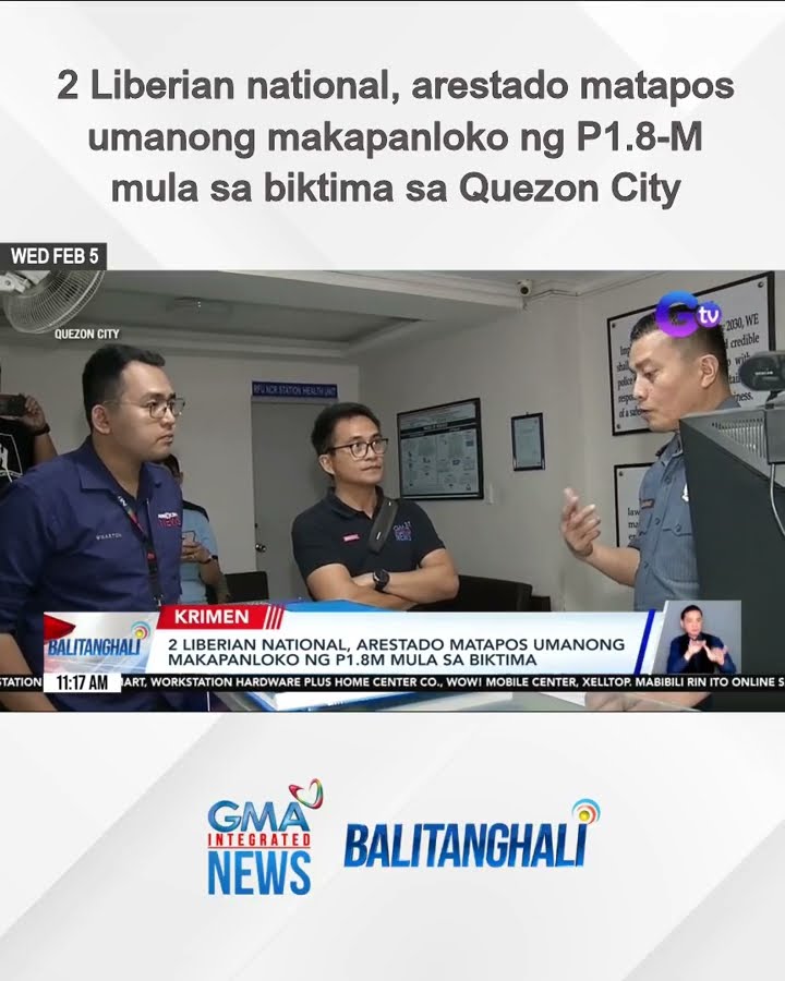 2 Liberian nat'l, arestado matapos umanong makapanloko ng P1.8-M mula sa biktima | Balitanghali