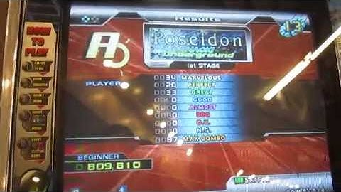 DDR SuperNova 2 AC Poseidon Beginner FC