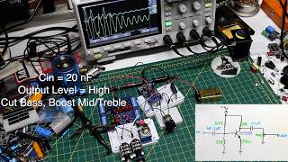 Clean and Treble Boost Circuit Experimenting