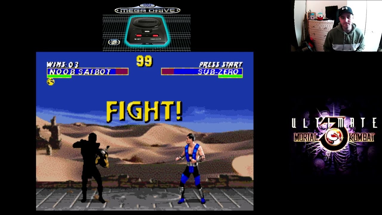 Play Mortal Kombat II for SEGA Genesis Online ~ OldGames.sk