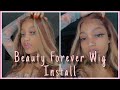 Super Easy Frontal Wig Install Ft Beauty Forever Hair