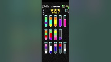 color water sort 3D level 466