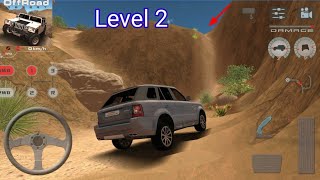 Offroad drive desert level 2 - Android Gameplay | 😱 OffRoad Drive Desert | Android Games #car screenshot 1