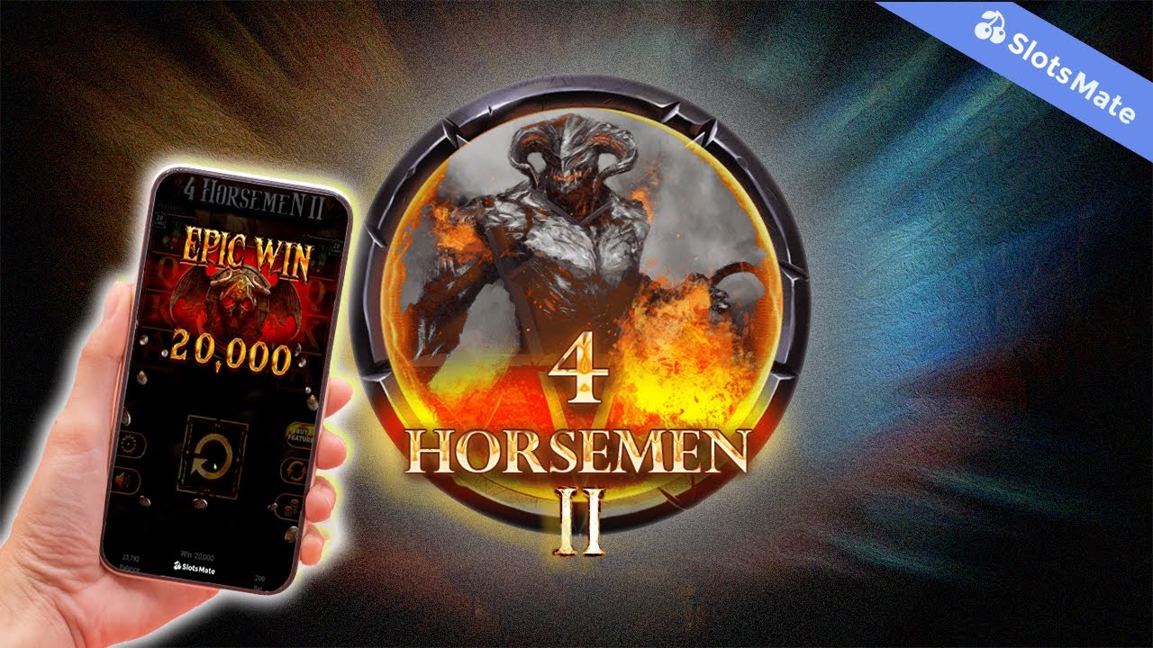 4 Horsemen II Slot by Spinomenal Gameplay (Mobile View)