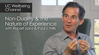 Non-Duality and the Nature of Experience with Rupert Spira and Paul J. Mills