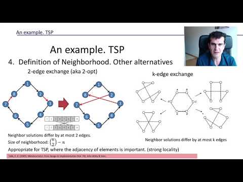 Introduction to Metaheuristics (8/9). Local search applied to the Travelling Salesman Problem