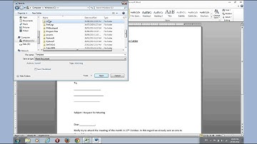 Mail Merge Using Excel 2010 & MS Word 2010