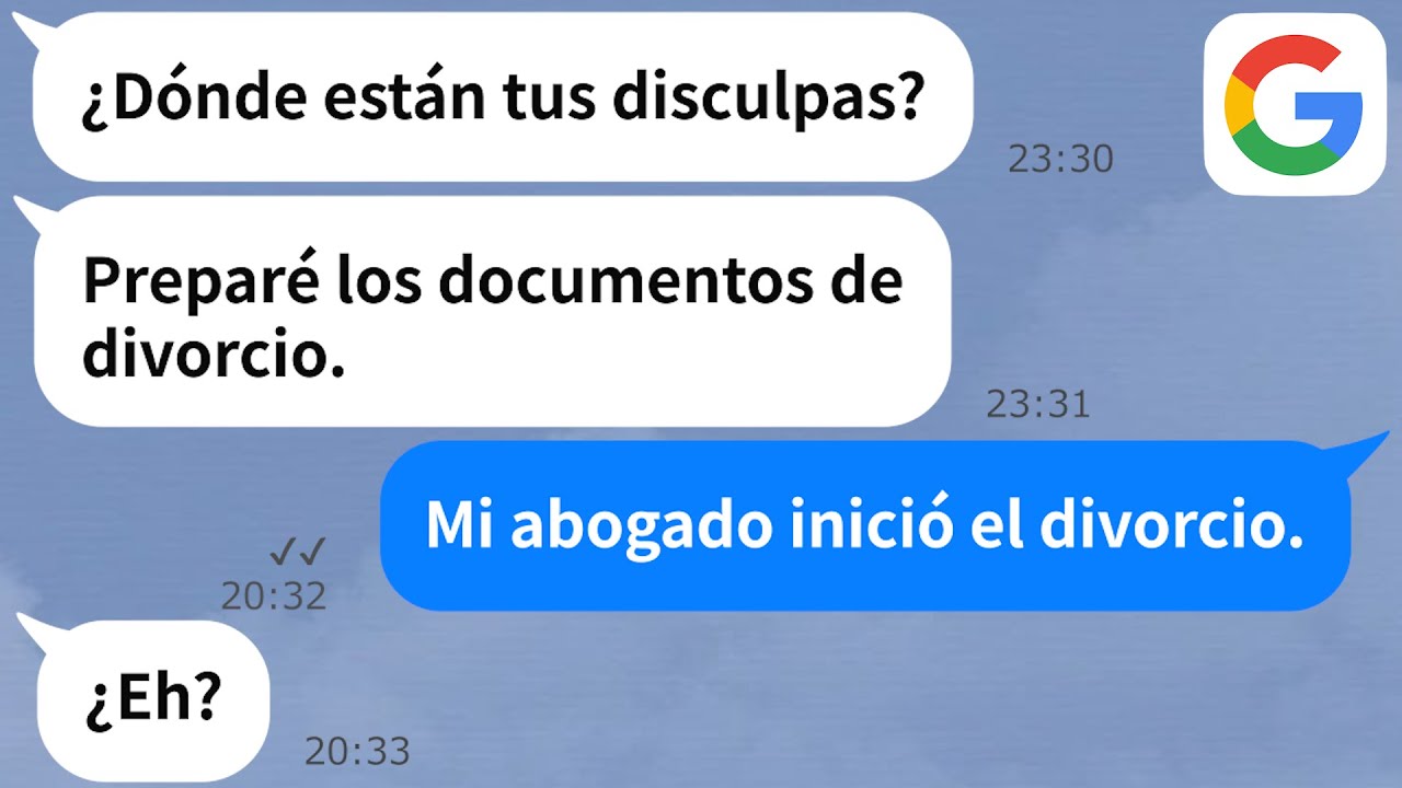 Mi esposa me amenaza con divorciarnos, hasta que un dia comete un error.